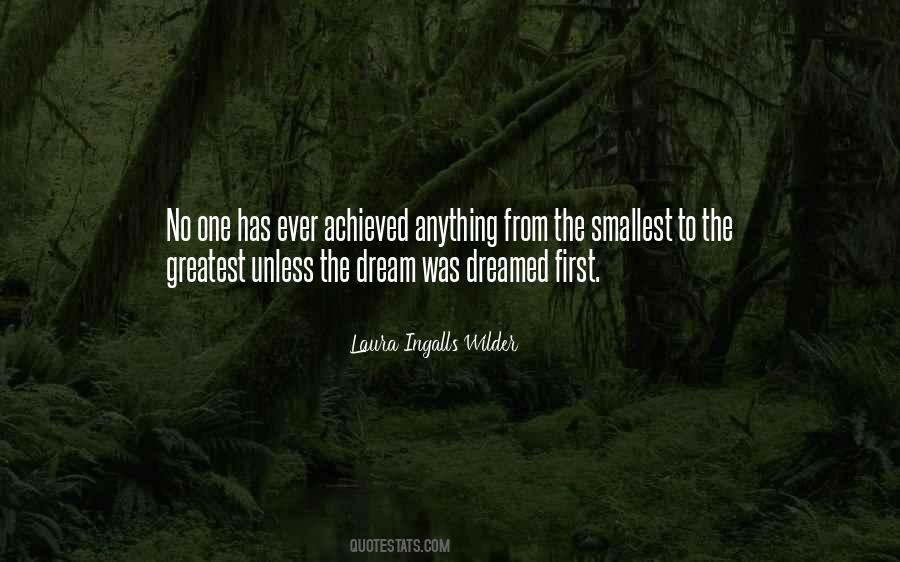 Quotes About The Dream #1255701
