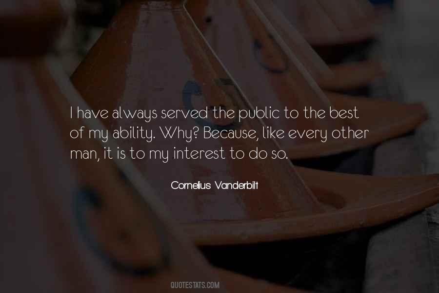 Quotes About Cornelius Vanderbilt #888481