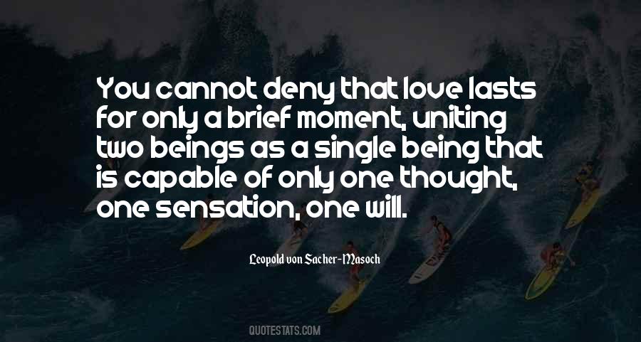 Sensation Love Quotes #471310