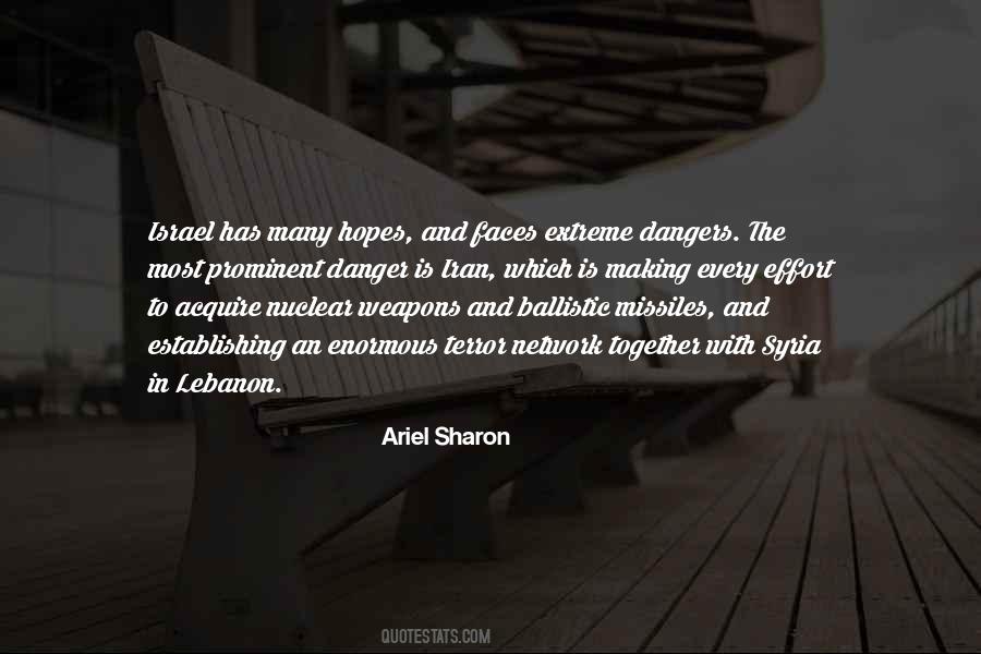 Quotes About Ariel Sharon #875204