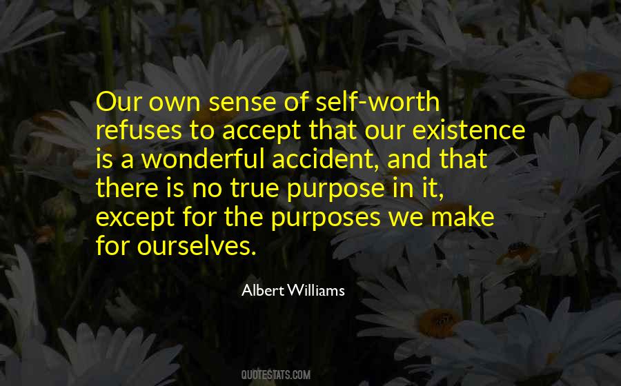 Sense Of Self Worth Quotes #1073491