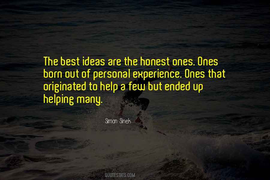 Quotes About Best Ideas #1202493