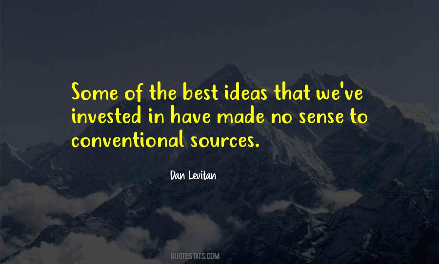 Quotes About Best Ideas #788383