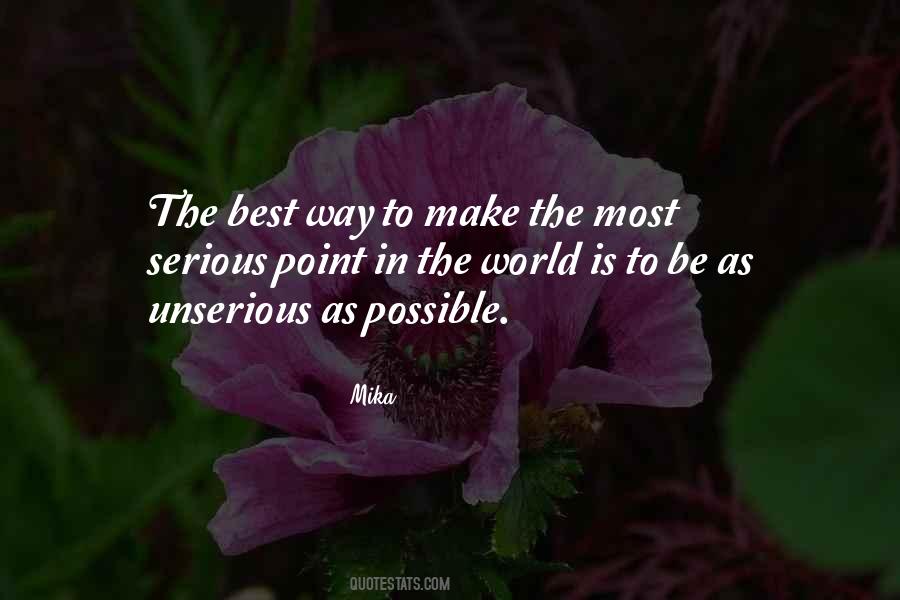 Quotes About Best In The World #41311