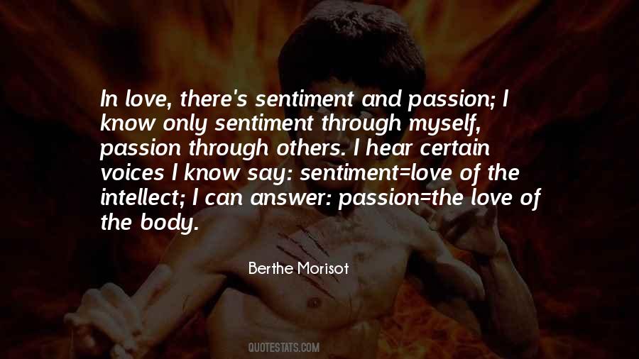 Sentiment Love Quotes #1804859