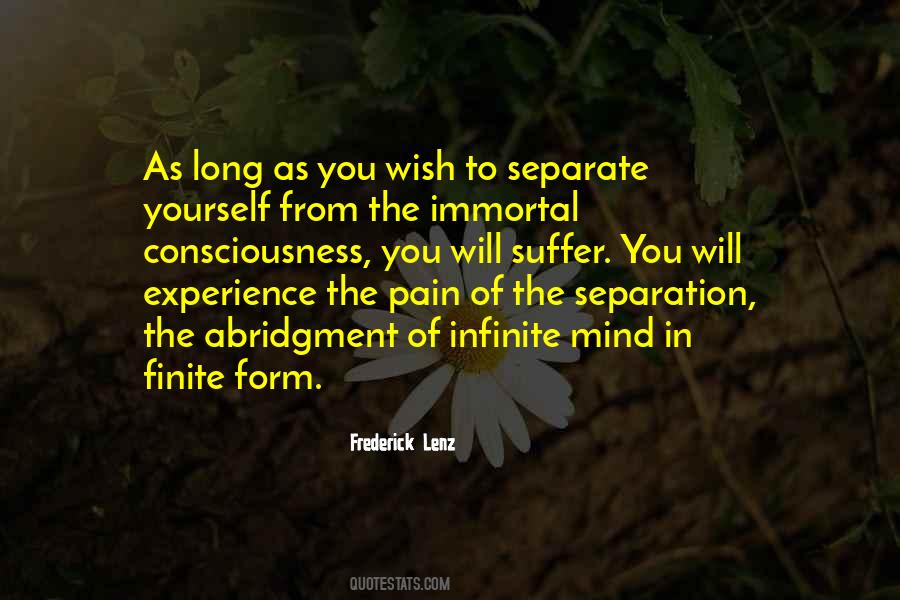 Separate Yourself Quotes #123031