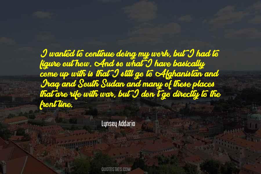 Quotes About Sudan War #1048483