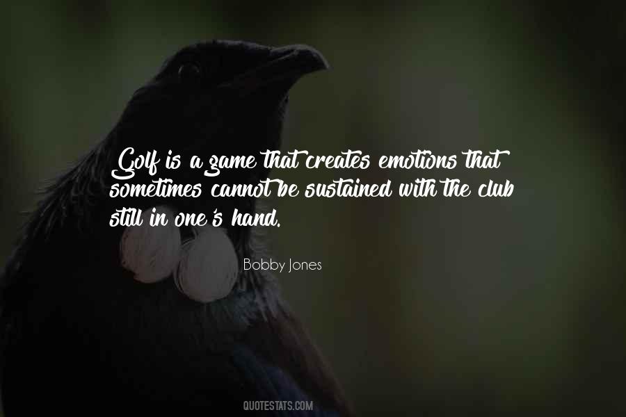 Quotes About Bobby Jones #263490