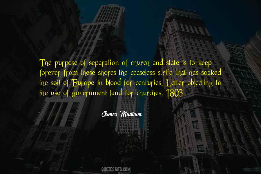 Separation Of Religion And Politics Quotes #107613