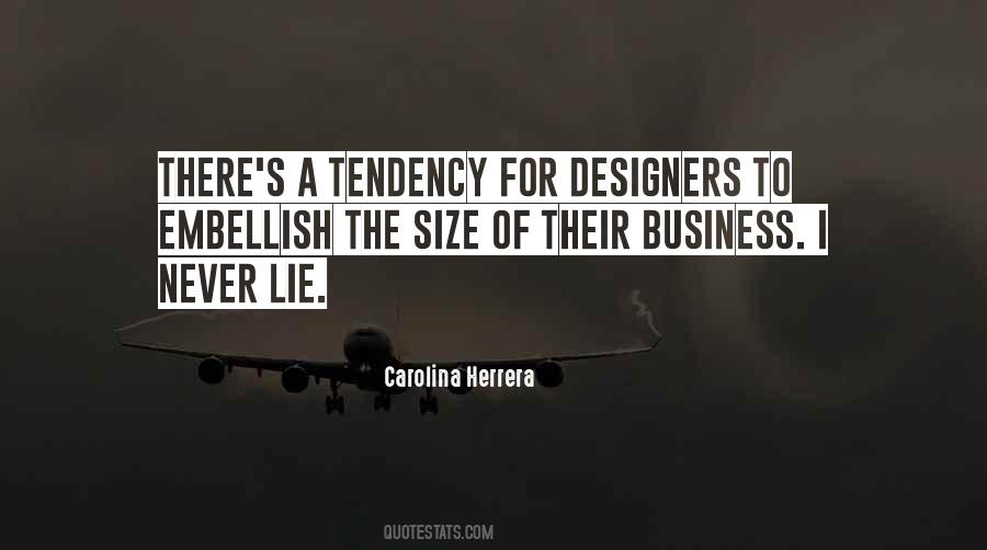 Quotes About Carolina Herrera #1154817
