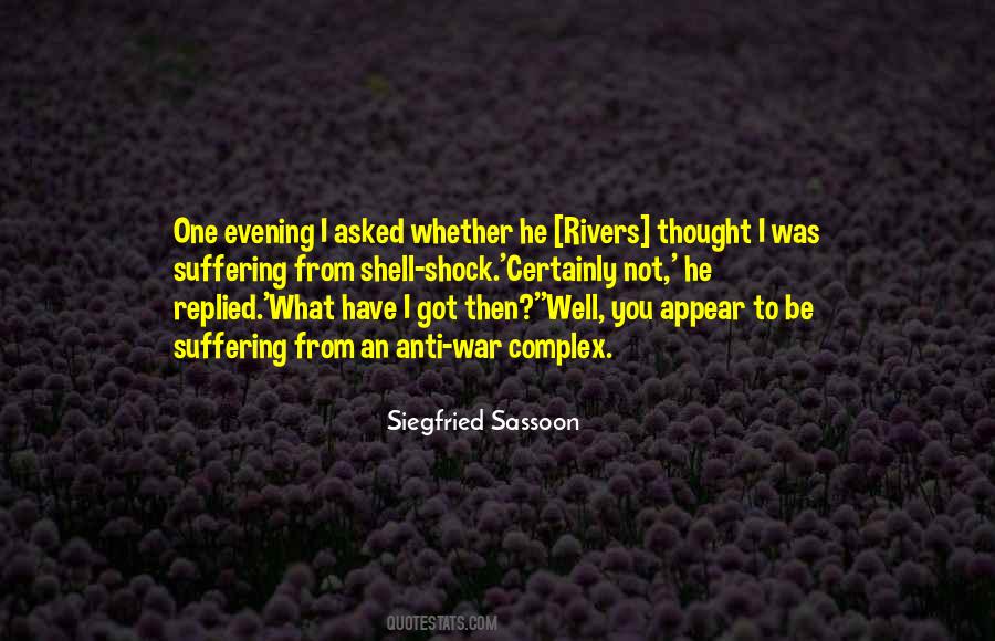 Quotes About Siegfried Sassoon #1038203