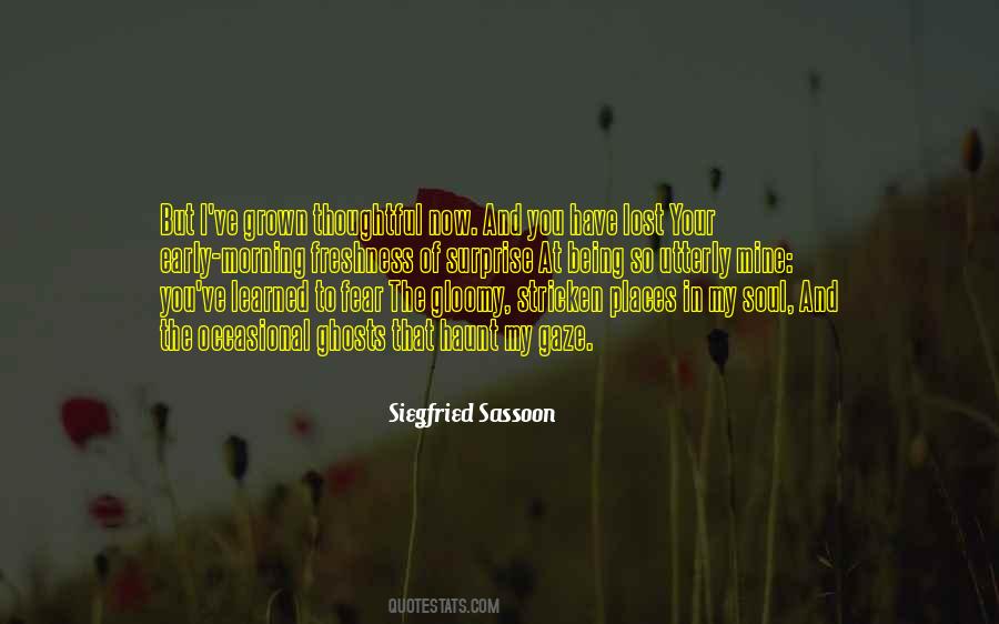 Quotes About Siegfried Sassoon #625313