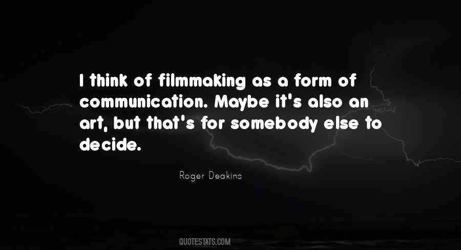 Quotes About Roger Deakins #746783