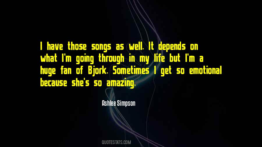 Quotes About Bjork #1229253