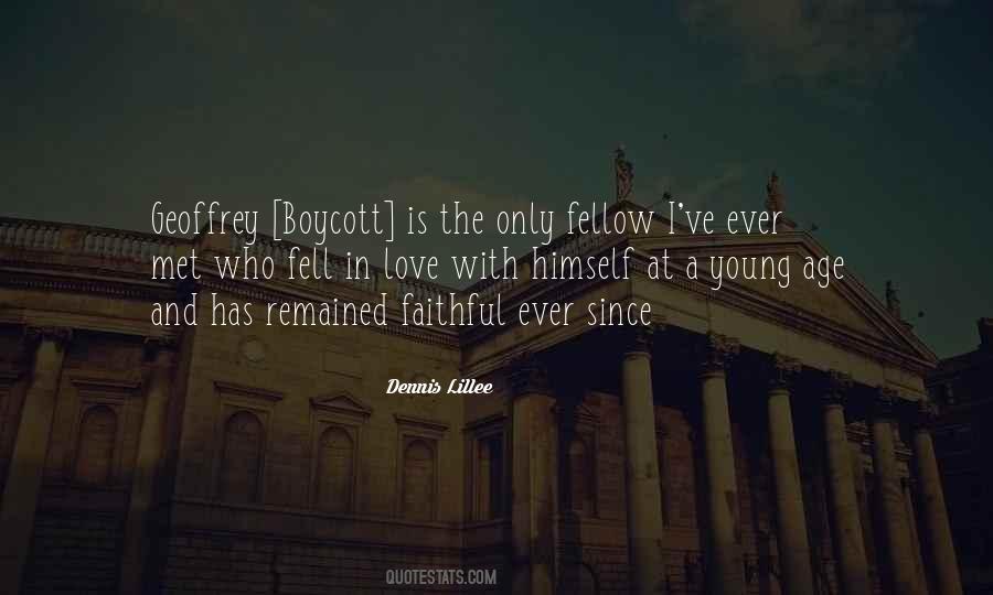 Quotes About Geoffrey Boycott #553048