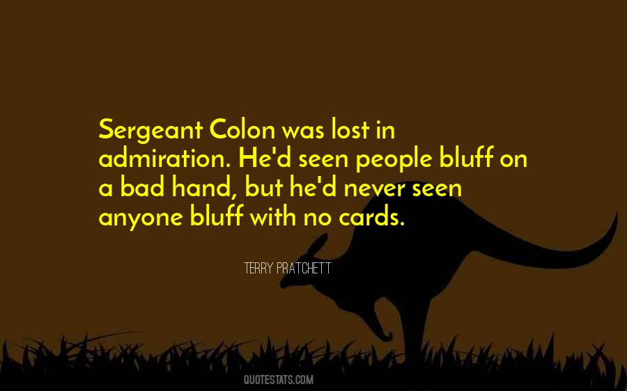 Sergeant Colon Quotes #1272843