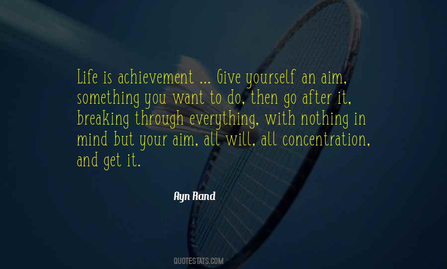 Quotes About Aim In Life #272583 Quotes About Aim In Life #272583
