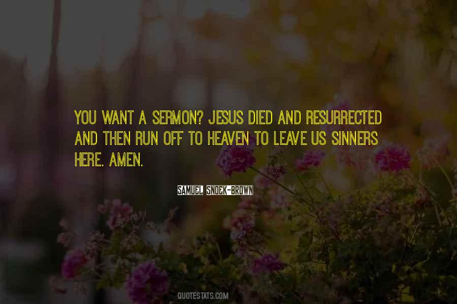 Sermon Quotes #1182038