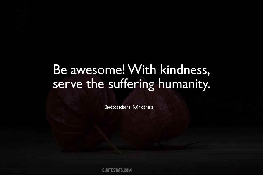 Serve Humanity Quotes #1875296