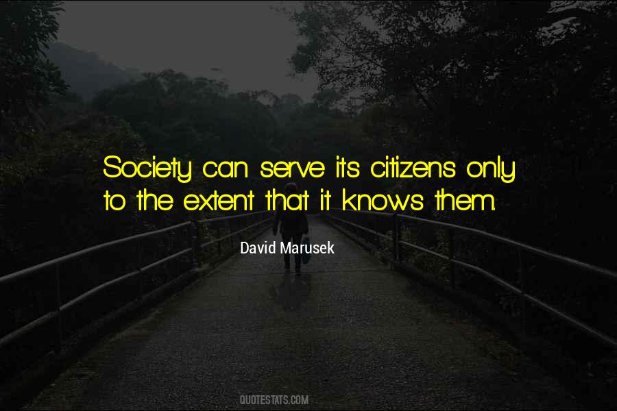 Serve Society Quotes #256495