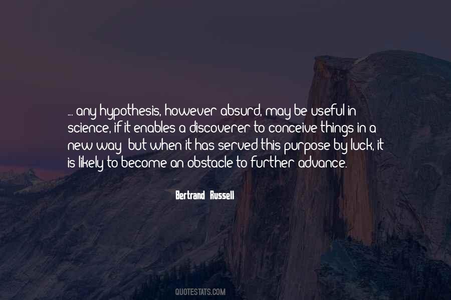 Served My Purpose Quotes #1164438