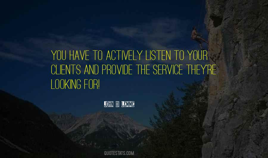 Service Clients Quotes #1120423