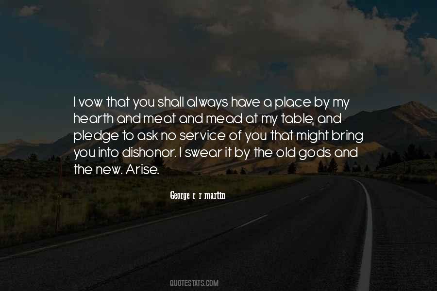 Service Pledge Quotes #617910