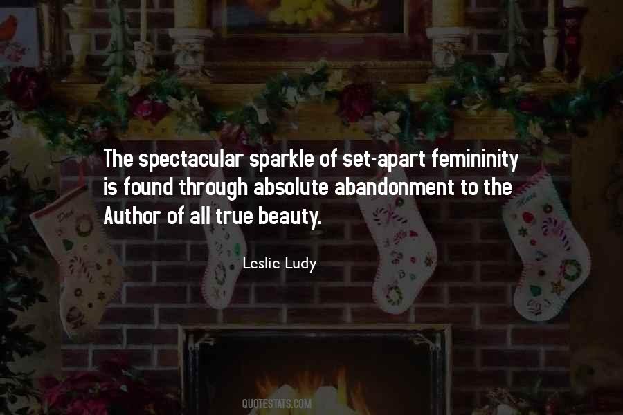 Set Apart Femininity Quotes #1064407