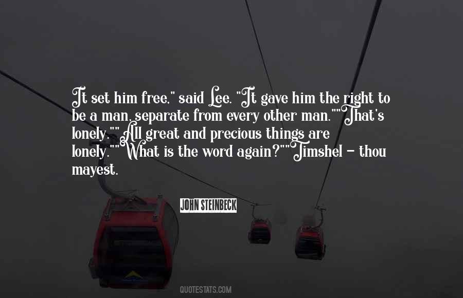 Set Him Free Quotes #958042