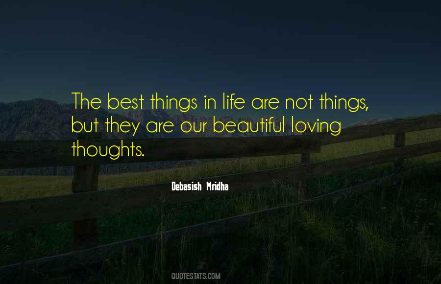 Quotes About Best Things #56056