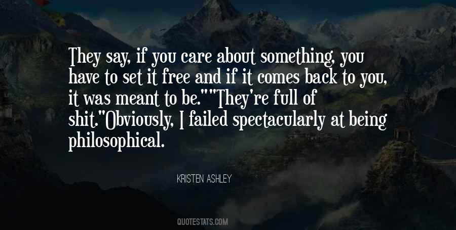 Set Something Free Quotes #639297