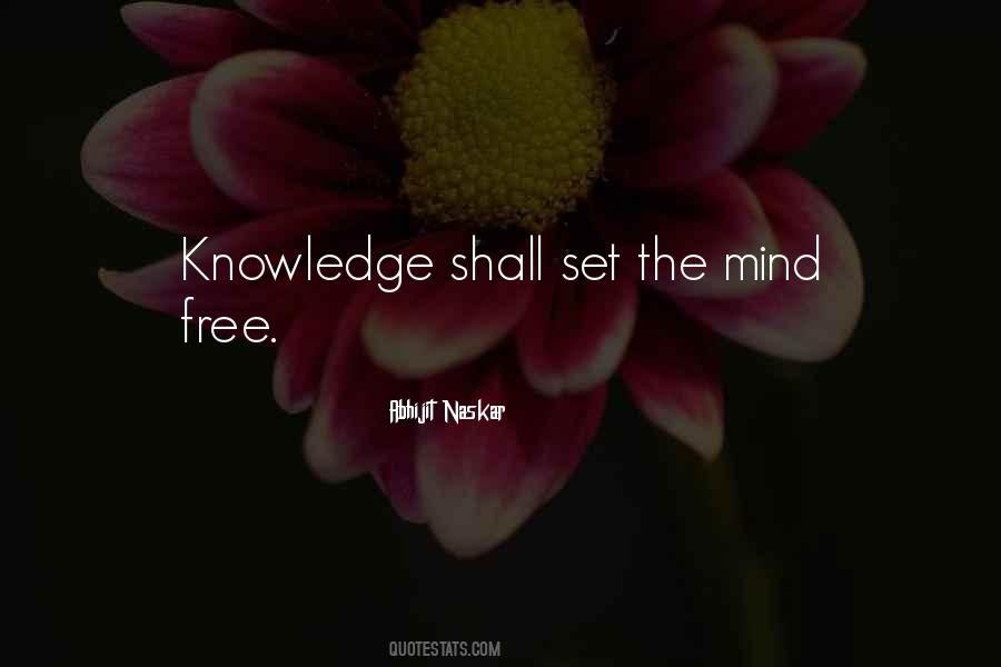 Set Your Mind Free Quotes #1334345
