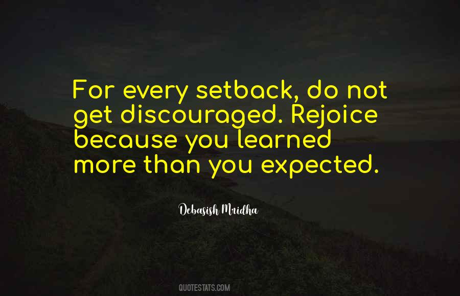 Setback Quotes #860013