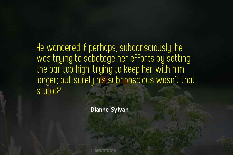Setting The Bar Quotes #715699