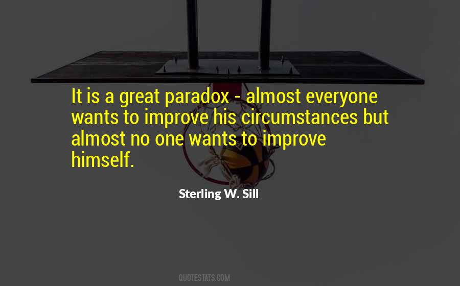 Quotes About Paradox #1218787