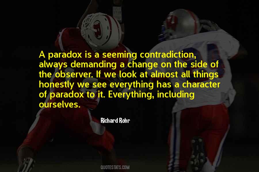 Quotes About Paradox #1329877