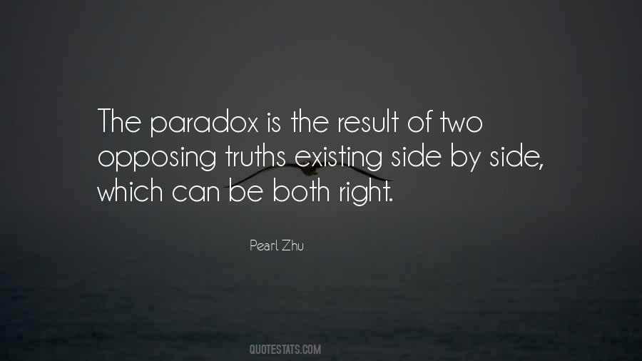 Quotes About Paradox #1425830