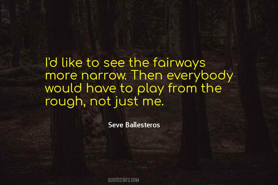Seve Ballesteros Best Quotes #521755