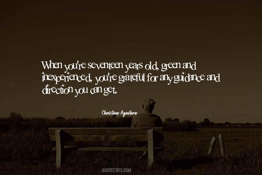 Seventeen Years Quotes #1369502