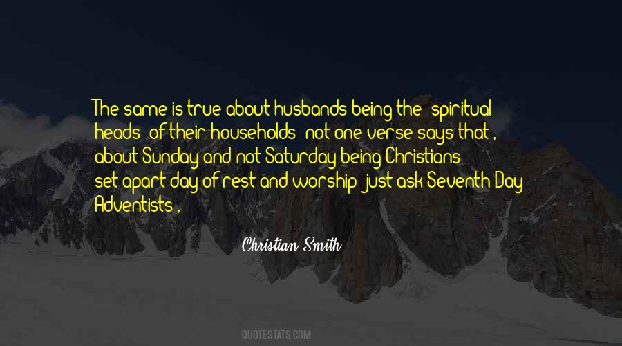Seventh Day Adventists Quotes #148108