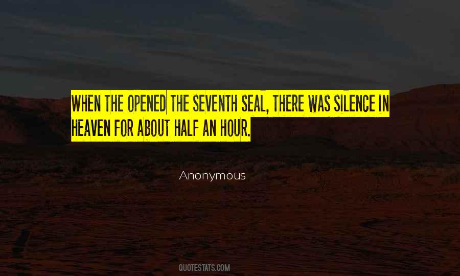 Seventh Seal Quotes #424009