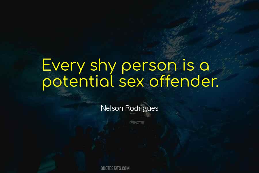Sex Offender Quotes #794852