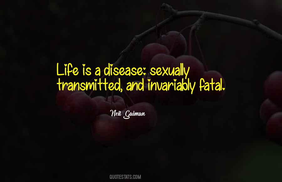 Sexually Transmitted Disease Quotes #1095956