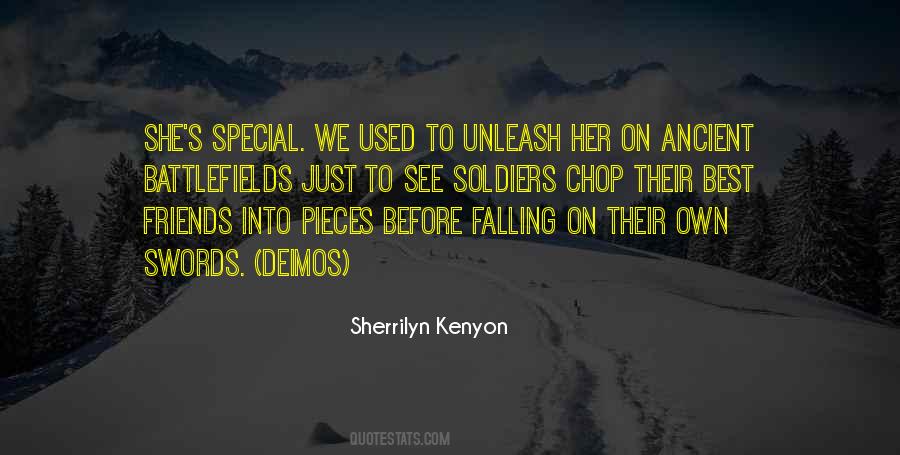 Quotes About Battlefields #1245052