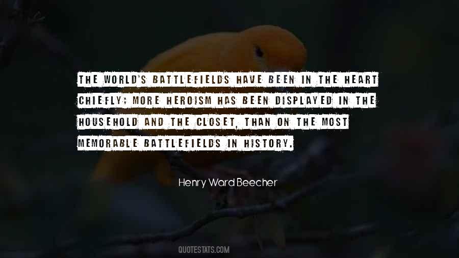 Quotes About Battlefields #721719
