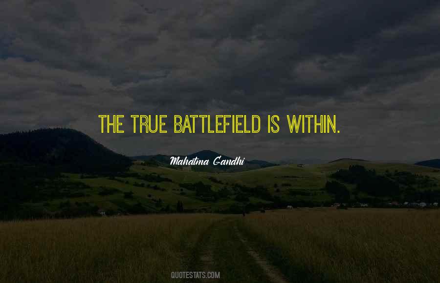 Quotes About Battlefields #991098