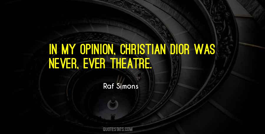 Quotes About Raf Simons #193227