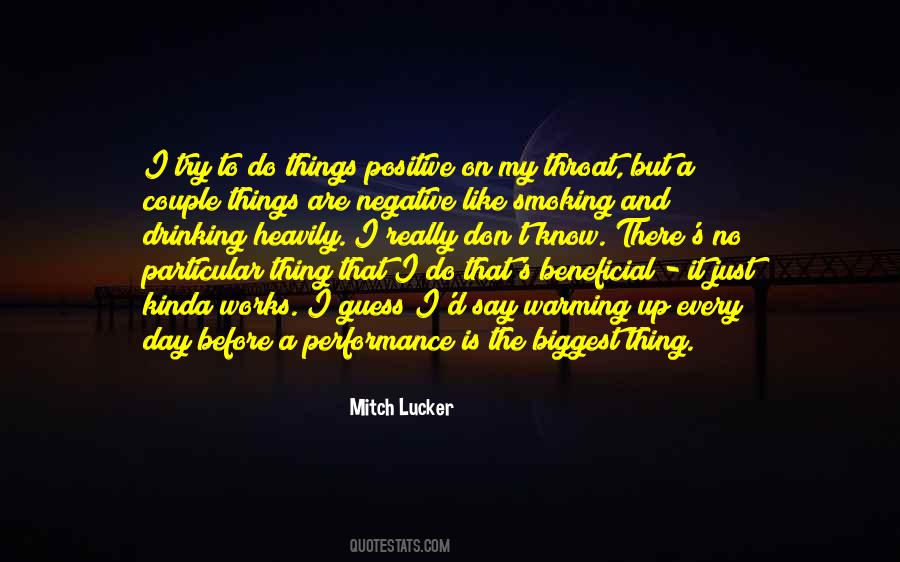 Quotes About Mitch Lucker #1801423