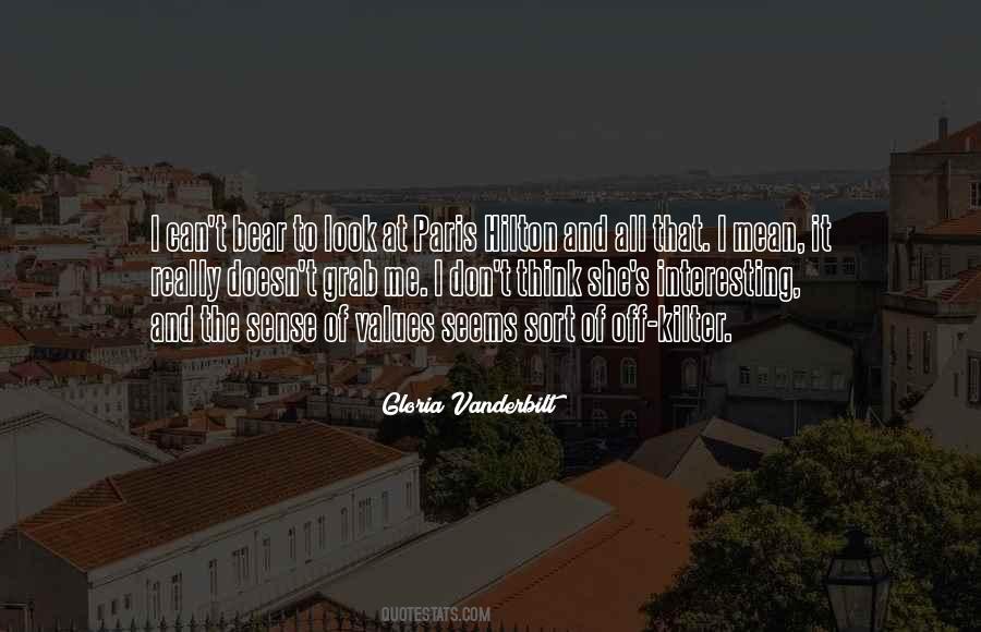 Quotes About Gloria Vanderbilt #656386