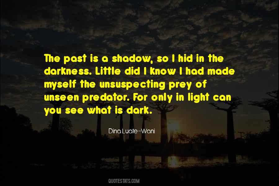 Shadow Of The Past Quotes #1743128